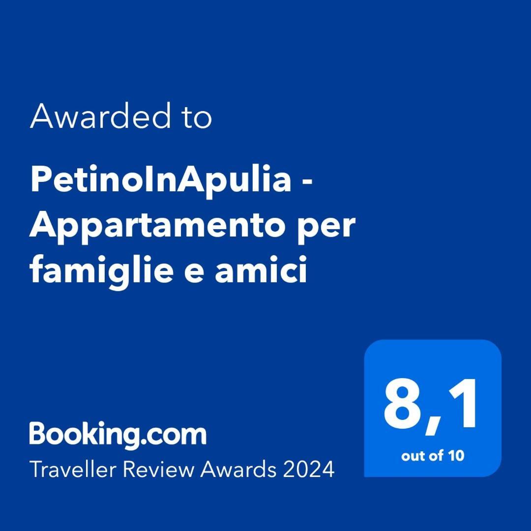 Petinoinapulia - Appartamento Per Famiglie E Amici 巴里 外观 照片